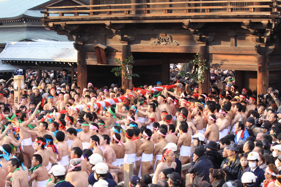 lễ hội khỏa thân tại Nhật Bản