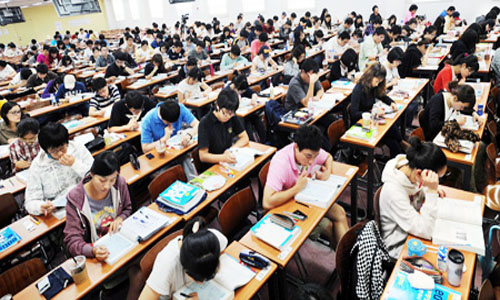 học sinh Hàn Quốc