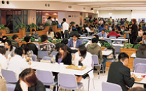 Phòng ăn của Trường Nhật Ngữ Quốc Tế Sendai
