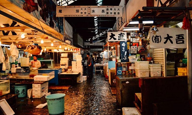 Du học Nhật Bản - Trải nghiệm khu chợ cá Tsukiji